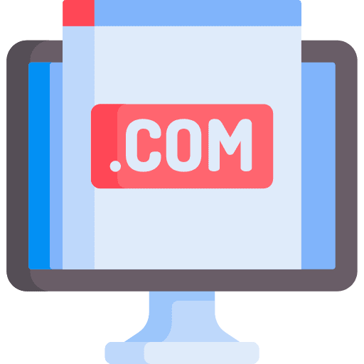 Domain screen internet ui icon