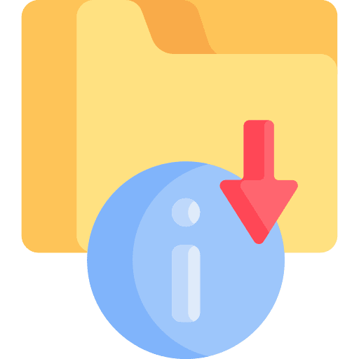 Download files and folders multimedia option cloud computing icon