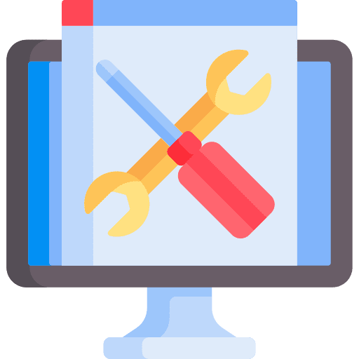 Optimization screen settings browser icon