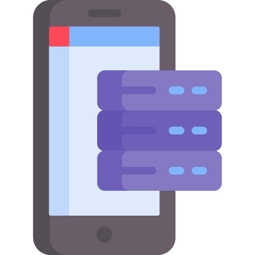 Server server services data icon