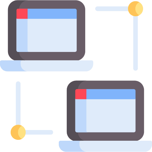 Sharing hosting file sharing document icon