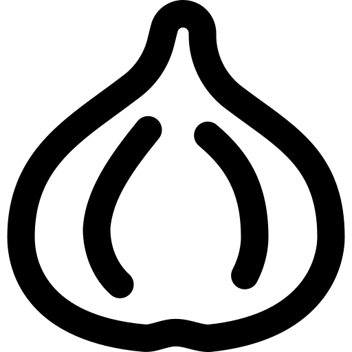 Fig vegan healthy food organic icon