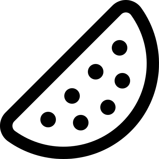 Watermelon watermelon vegetarian fruit icon