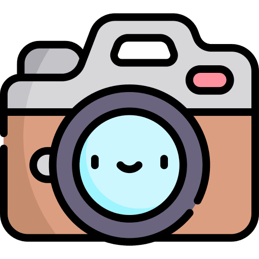 Camera digital cute picture icon