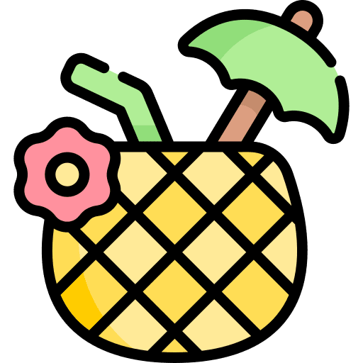 Cocktail food and restaurant party drinking icon