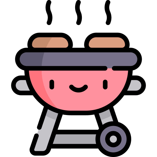 Grill grill barbecue food and restaurant icon