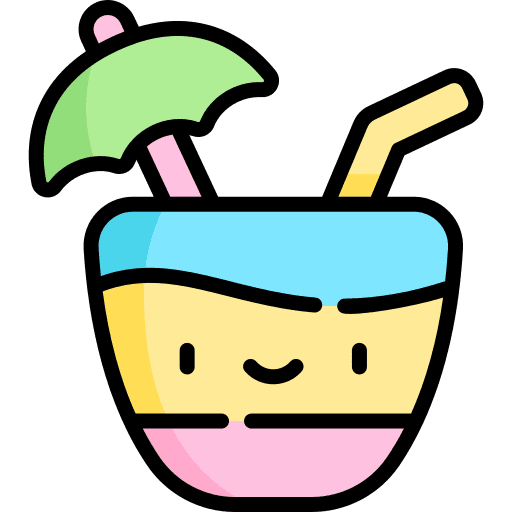 Cocktail drink food and restaurant cocktail icon