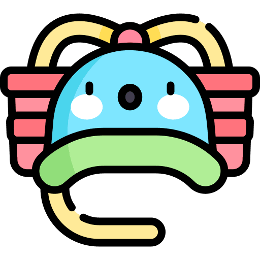 Party hat straw party hat drinking icon