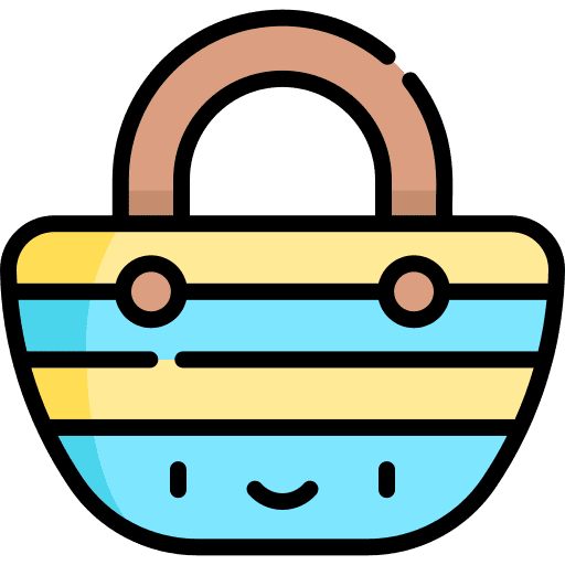 Beach bag travel fashion beach icon