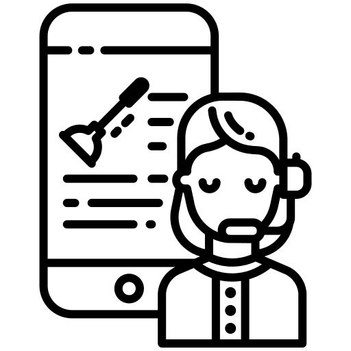 Customer service water plumb pipes icon