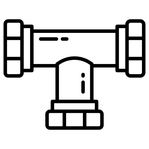 Pipe pipeline tools construction and tools icon