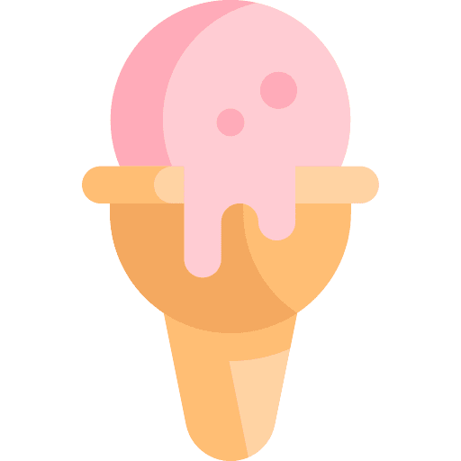 Ice cream summer ice cream cone dessert icon