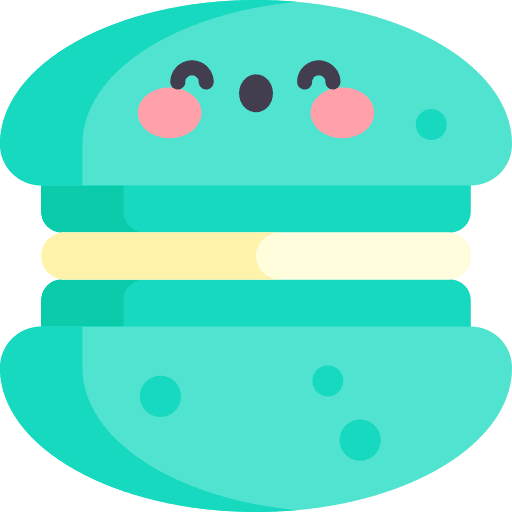 Macaron bakery sweet dessert icon