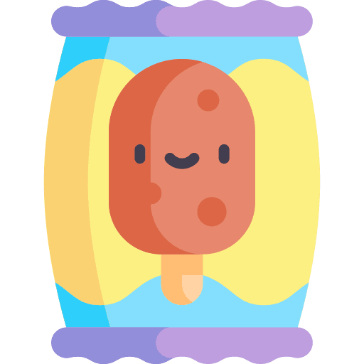 Packaging package summertime dessert icon