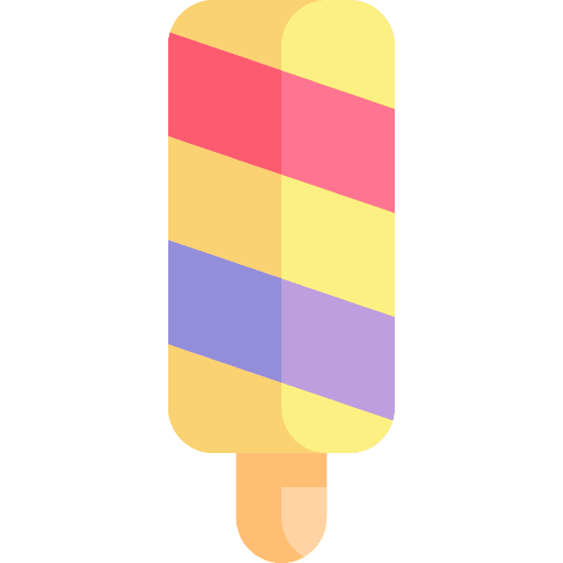 Popsicle summer summertime food and restaurant icon