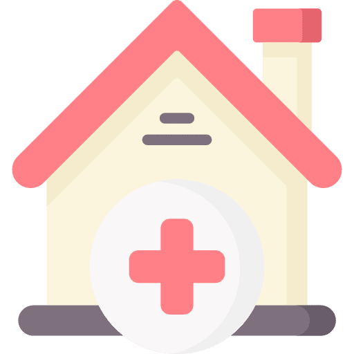 Home home healthcare and medical epidemic prevention icon
