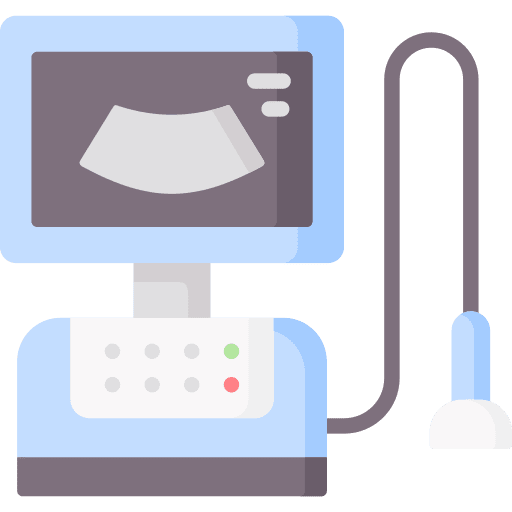 Sonography pregnancy healthcare and medical foetal icon