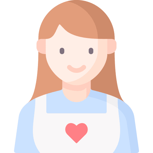 Babysitter caretaker professions and jobs women icon