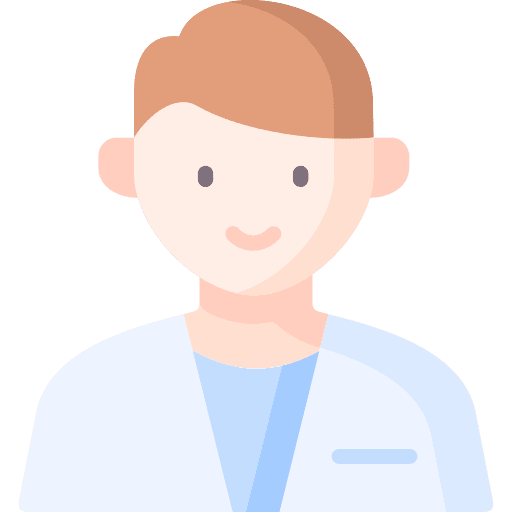 Male stethoscope doctor male icon