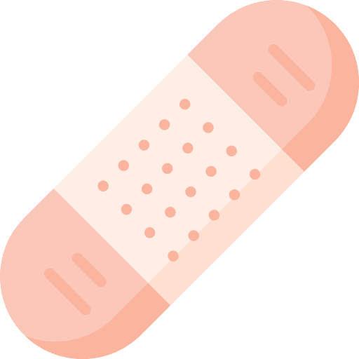 Bandage healing first aid plaster icon