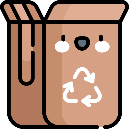 Cardboard packaging package cardboard icon