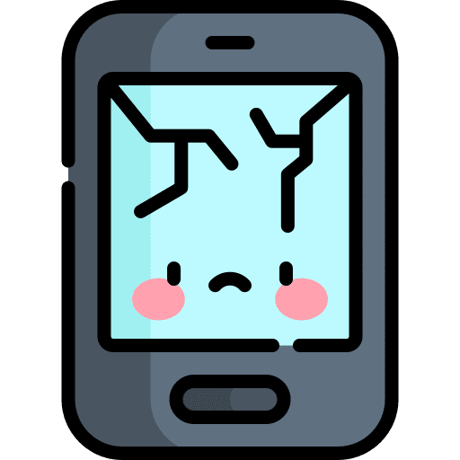 Phone waste telephone electronics icon