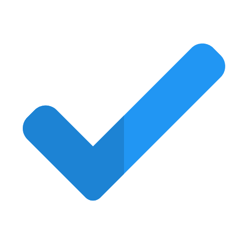 Check tick mark symbol validation icon