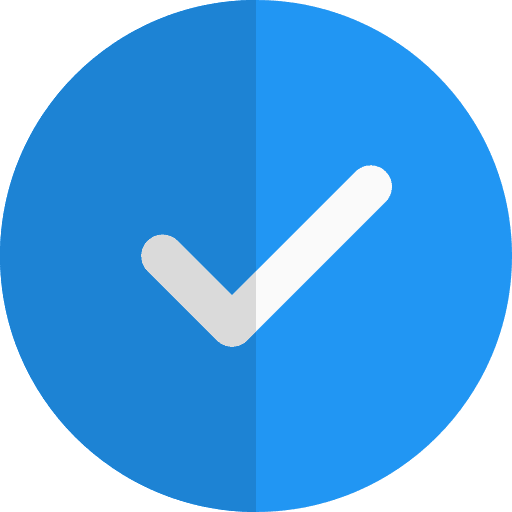 Tick mark ready true acknowledge icon