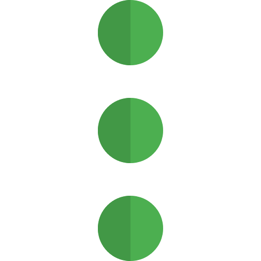 Ellipsis dots button vertical icon