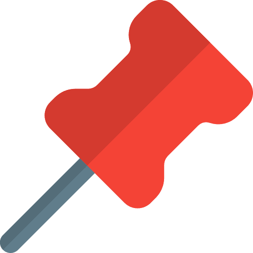 Pin map pointer interface pin icon