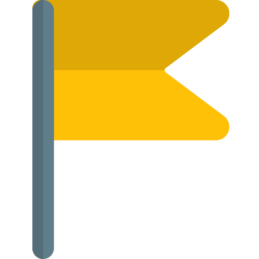 Goal interface goal flags icon