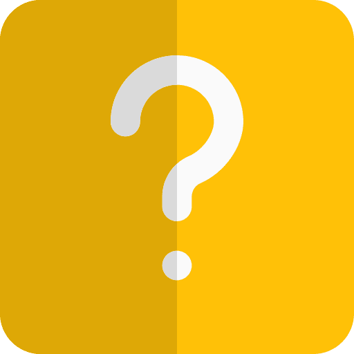 Help button question faq icon