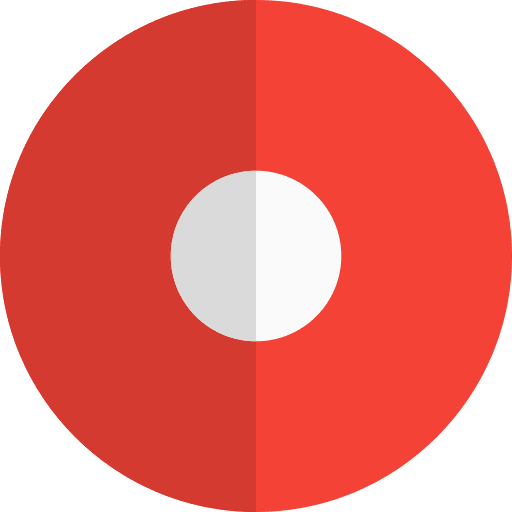 Circle dartboard dot circle icon
