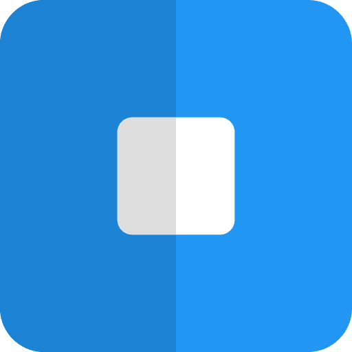 Stop multimedia square stop icon