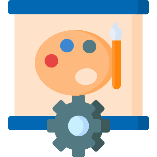 Workshop business and finance workshop board icon