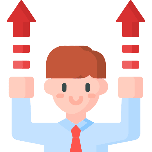 Motivation business and finance opportunity challenge icon