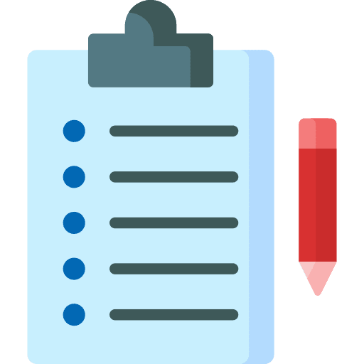 Task task checking clipboard icon