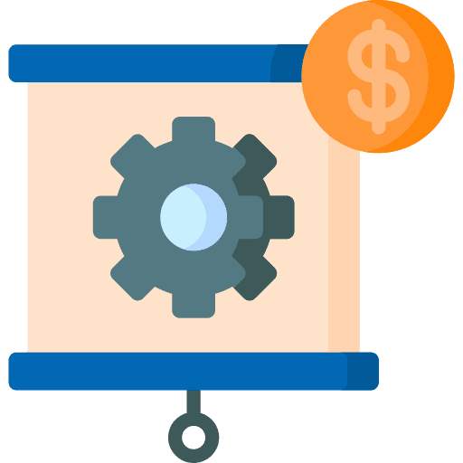 Fees gear board workshop icon