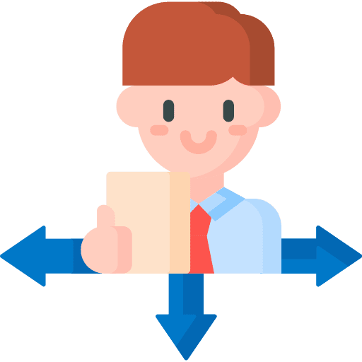 Instructor mentor training course man icon