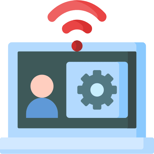 Workshop workshop computer online icon