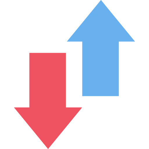 Transfer ui interface direction icon