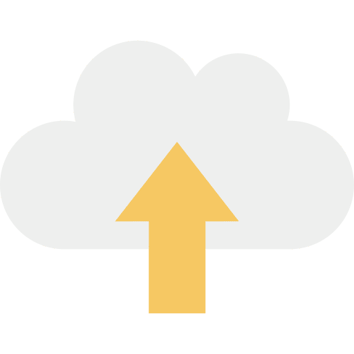 File upload up arrow cloud file upload icon
