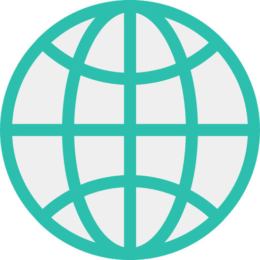 Globe grid globe grid network globe icon