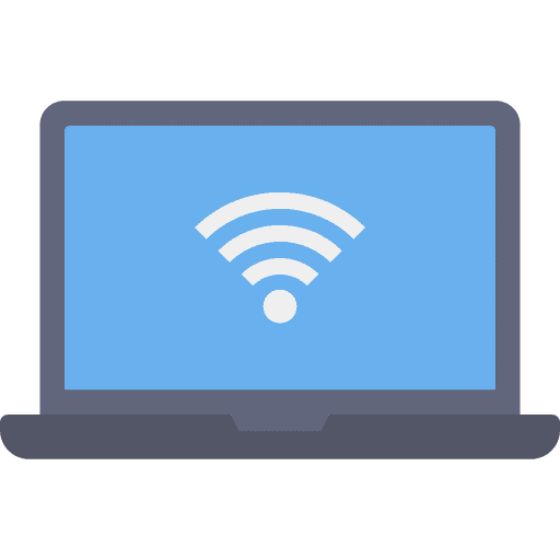 Laptop screen technology laptop screen wifi icon