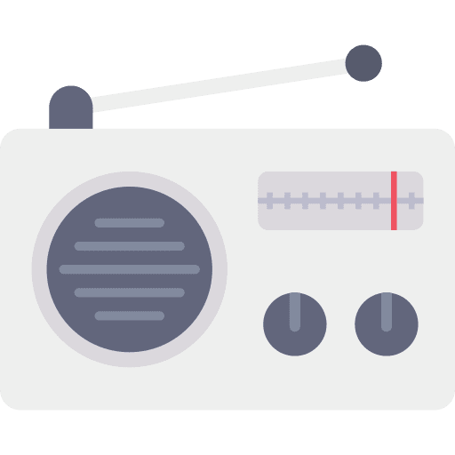 Radio antenna news electronics radio antenna icon