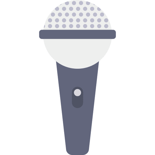 Microphone audio music song icon