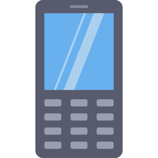 Mobile phone mobile mobile phone buttons icon