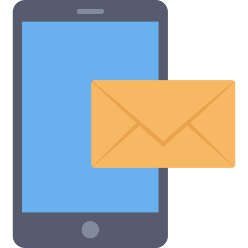 Mobile phone mobile phone email mobile icon