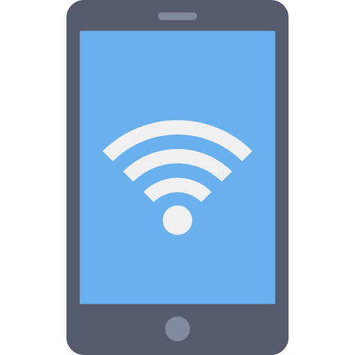 Mobile phone mobile phone mobile wifi signal icon