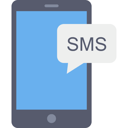 Mobile phone mobile technology speech bubble icon